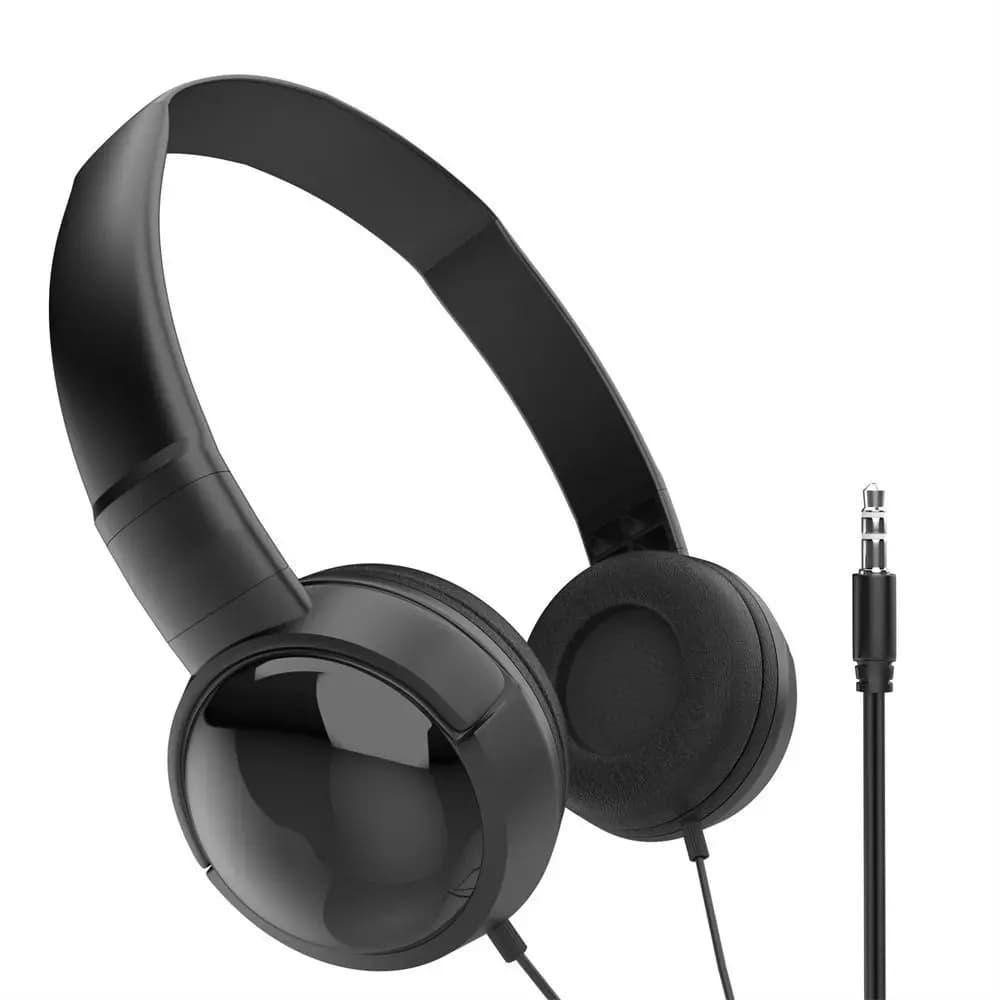Over-Ear Stereo Headphones with 3.5mm Jack