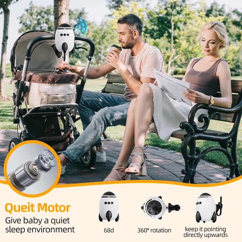 Rechargeable Baby Stroller Rocker