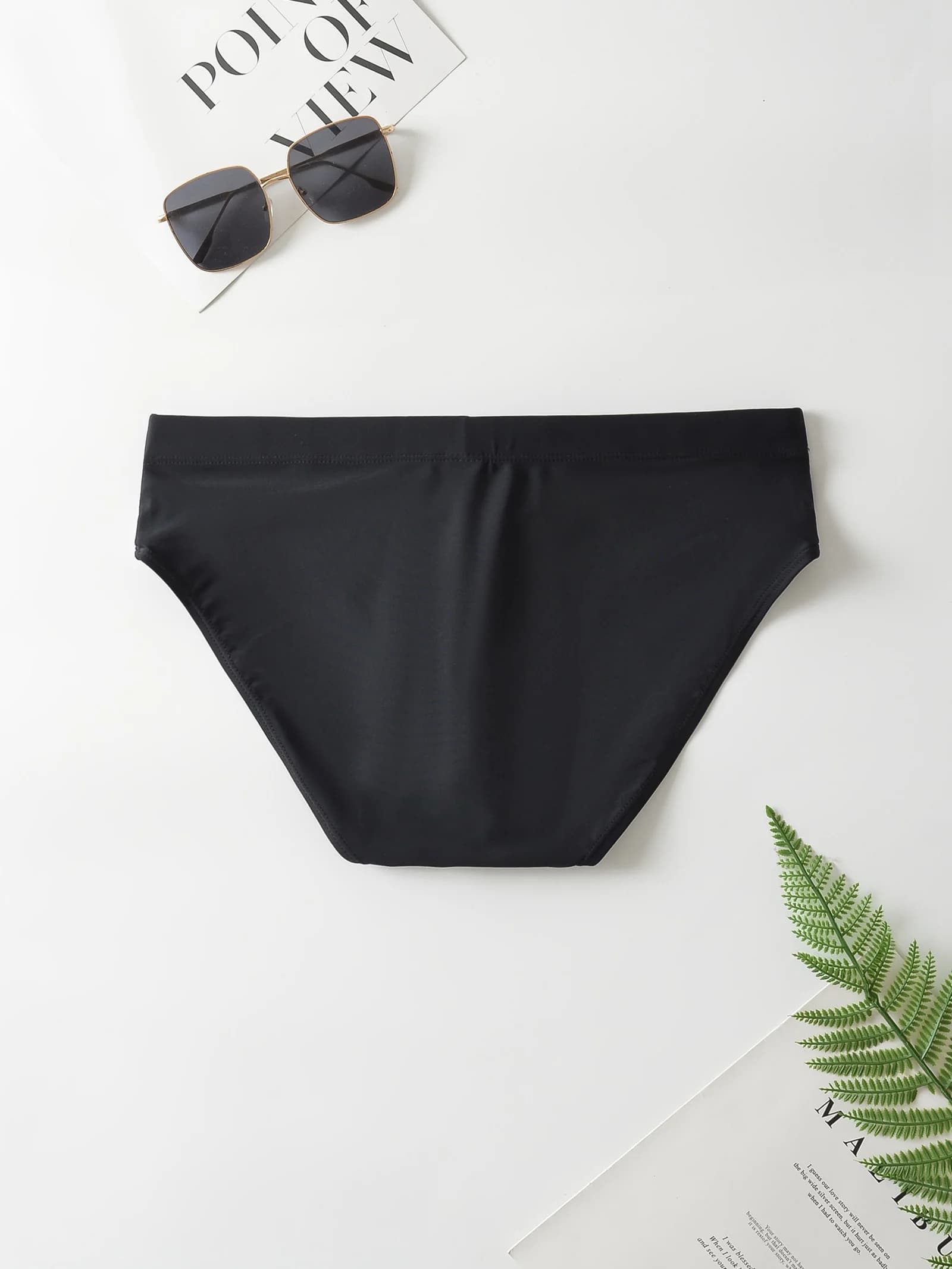 Men's Triangular Quick-Dry Swim Trunks