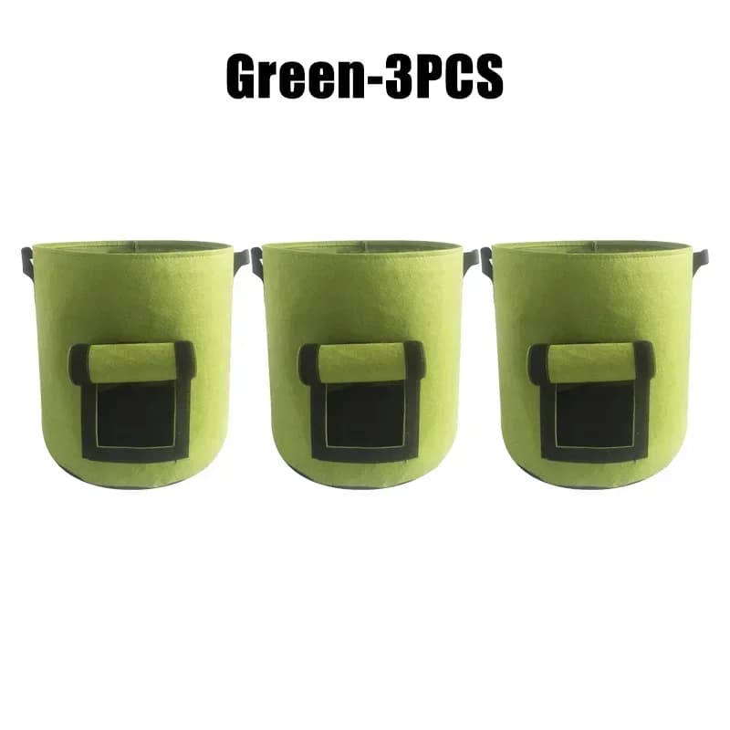10 Gallon Grow Bags with Harvest Windows