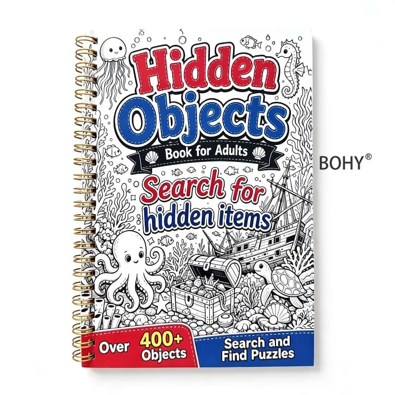 Adult Stress Relief Puzzle Game Book