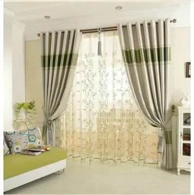 Tulle Thick Curtains for Living Room and Bedroom