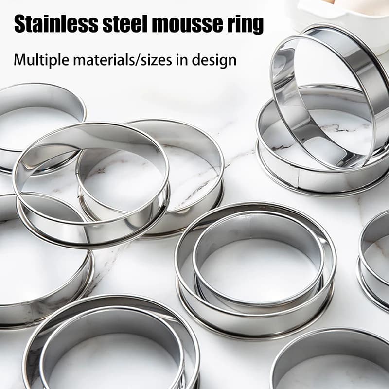 Stainless Steel Muffin Ring Molds