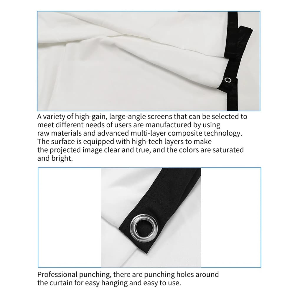 Portable Projection Screen 16:9