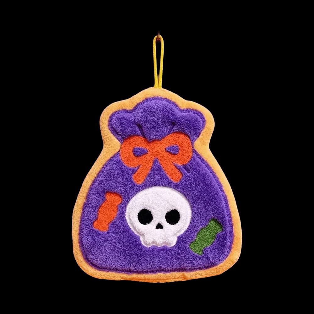 Halloween Embroidered Hand Towels
