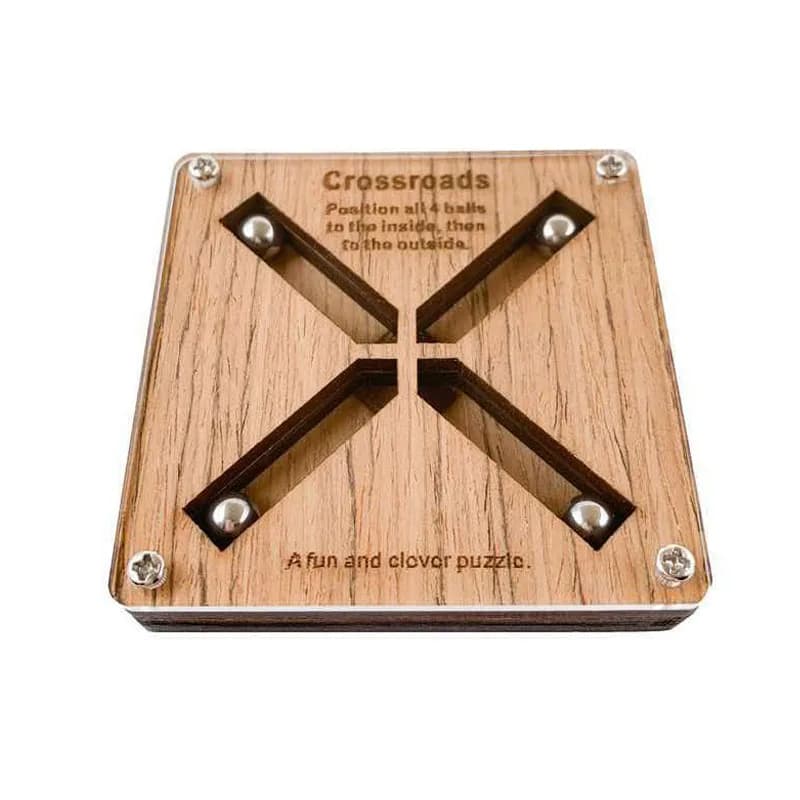 Crossroad Labyrinth Maze Puzzle for Adults & Kids