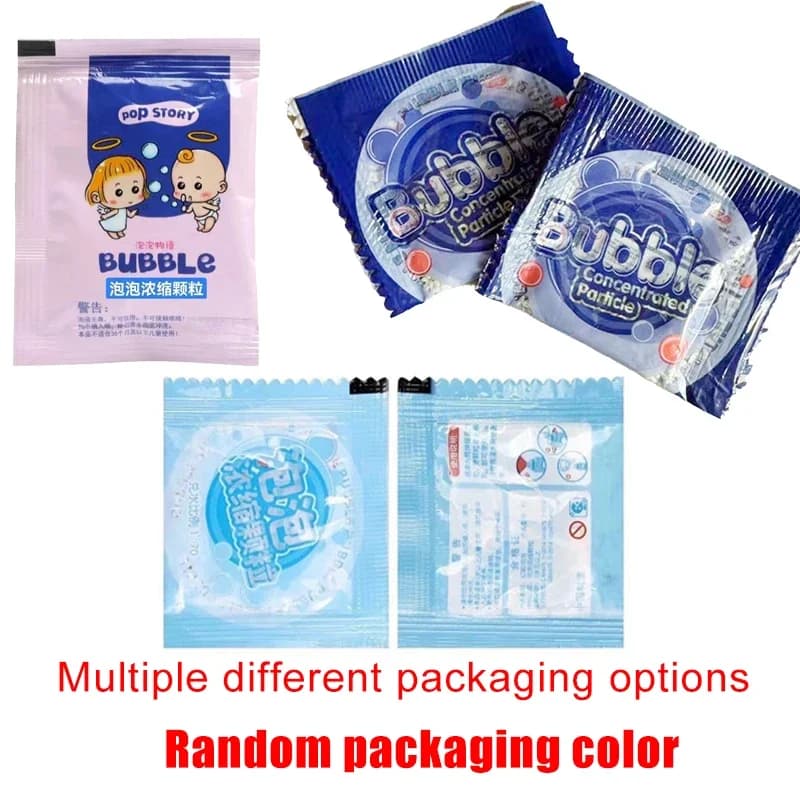 Bubble Machine Concentrate Liquid Granules Refill