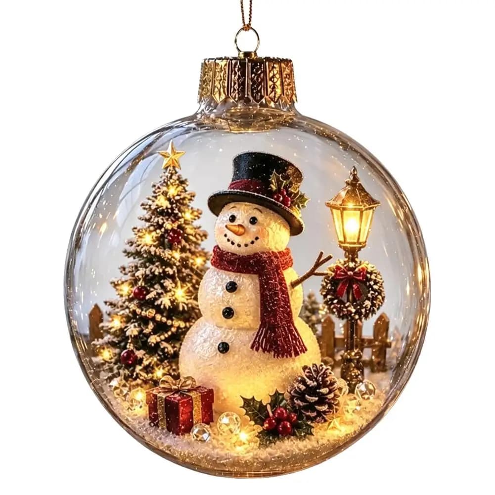 Glowing Christmas Story Ornament