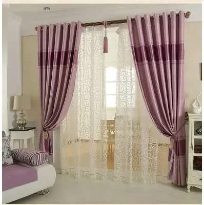 Tulle Thick Curtains for Living Room and Bedroom