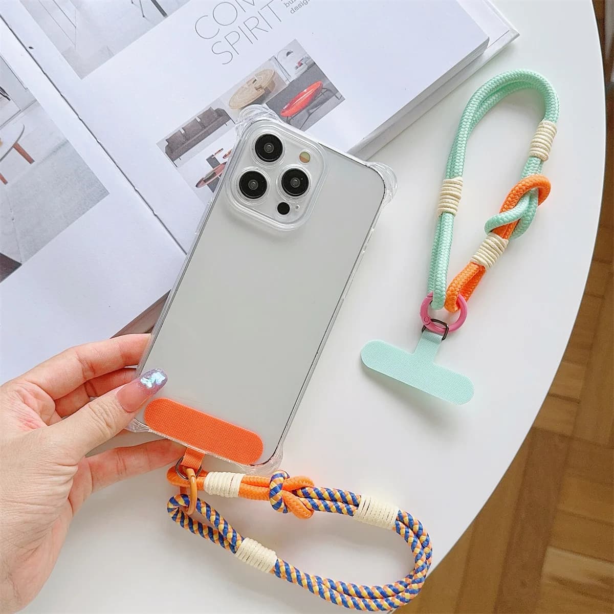 Phone Lanyard Wrist Strap with Case Connector
