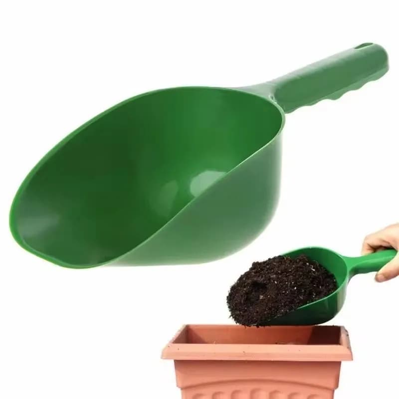 Garden Soil Scoop with Handle