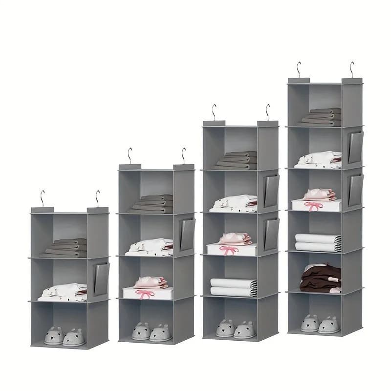 Hanging Closet Organizer with 6 Shelves