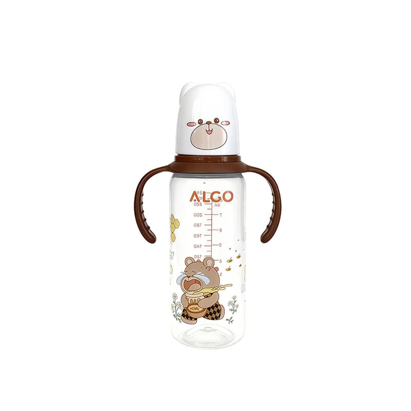 240ml Baby Bottle with Handle, Easy to Clean, Feeding Accessory for Children, Suitable for Various Occasions