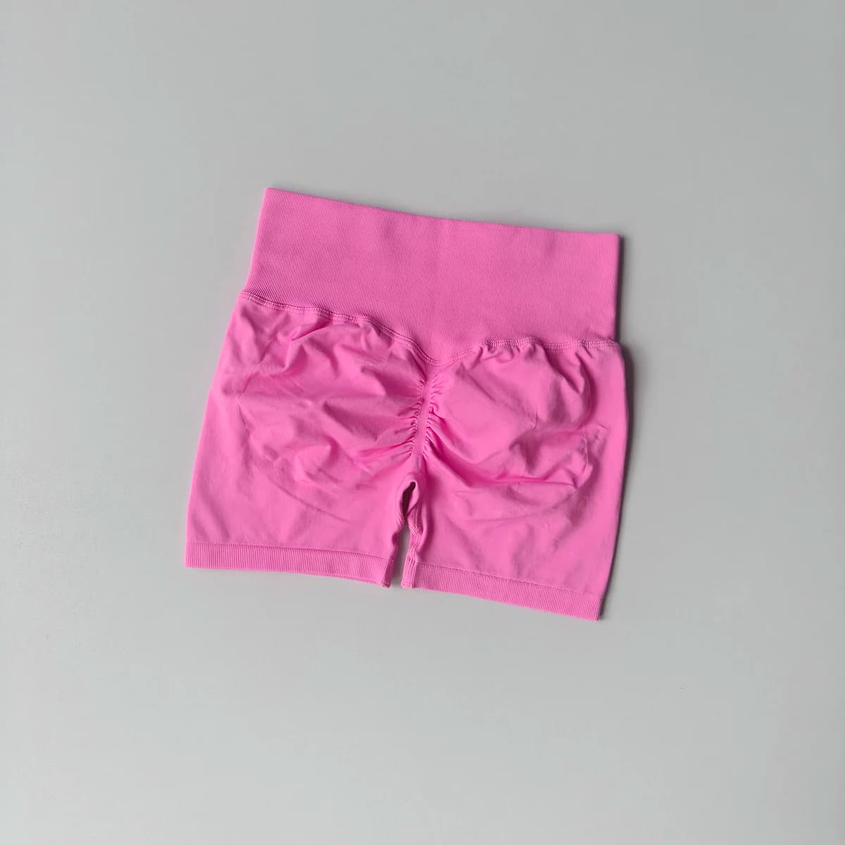 Summer High-Waist Women's Yoga Shorts Breathable Fitness Shorts Butt Lift Sports Running Cycling Push-Up Workout Gym Shorts