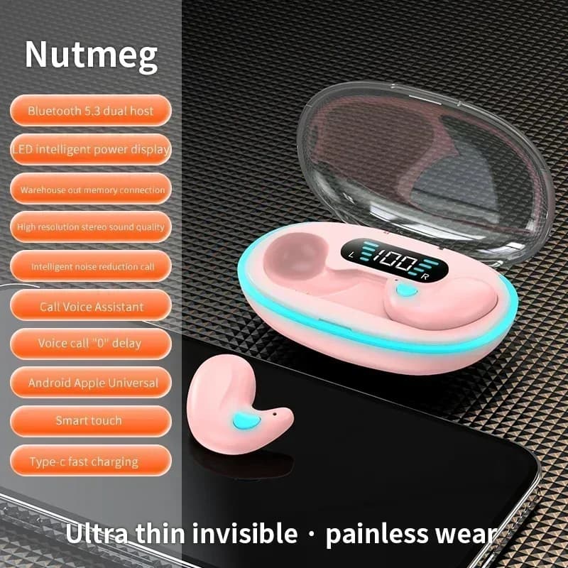 TWS Earphones Wireless Earphones Headphones Noise Reduction Sport Game Sleep Bluetooth Earbuds for all smartphones