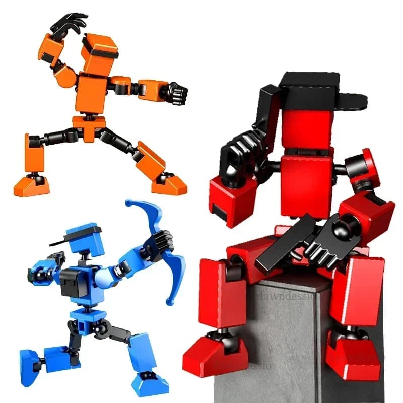 Multi-Jointed 3D Printed Robot Action Figure