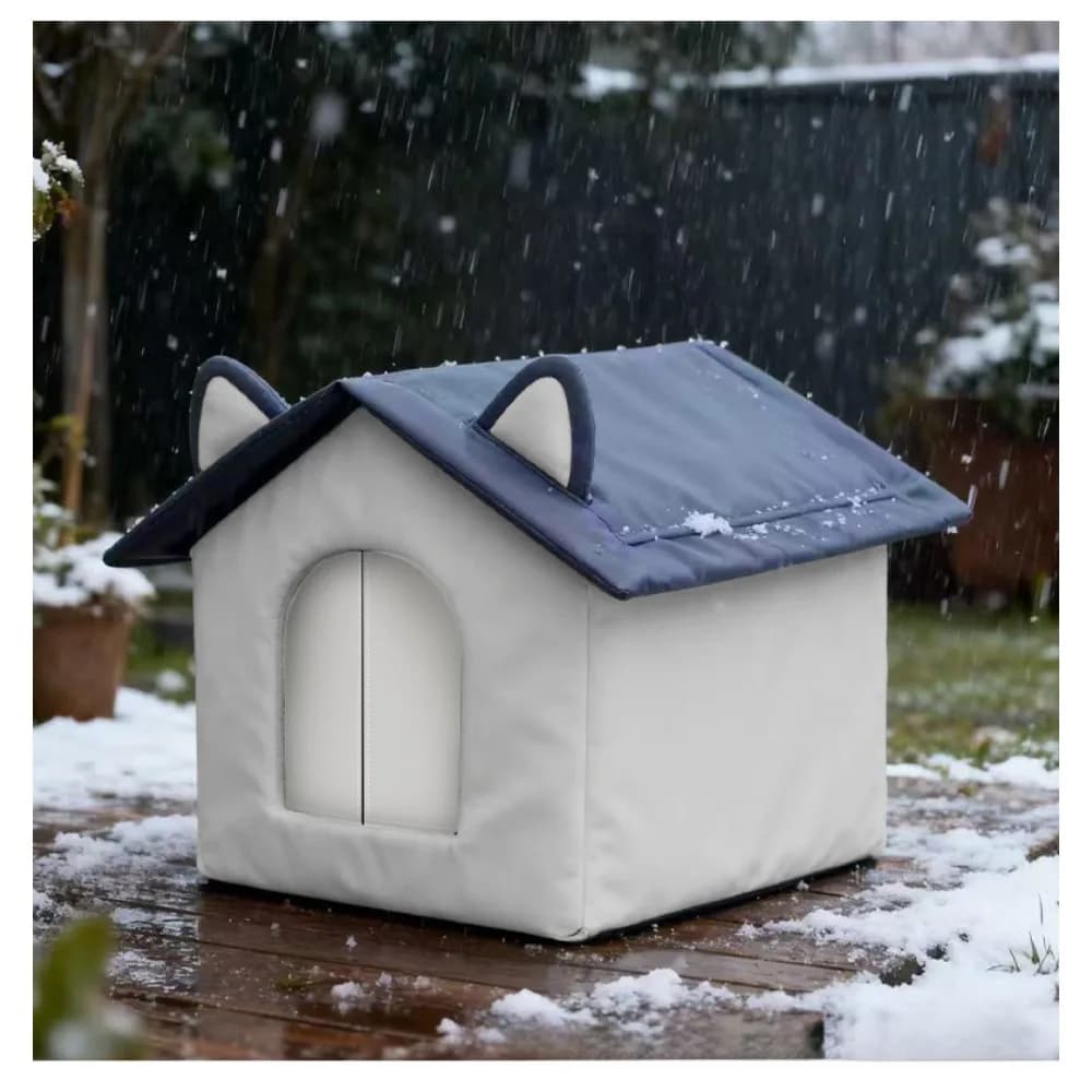 Indoor Outdoor Winter Cat House