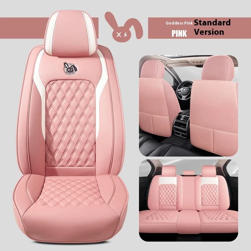 Five-seat car seat covers, Trendy Collection, stylish, durable, universal fit for most vehicles