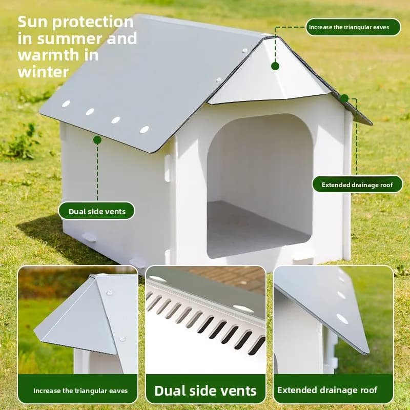 Waterproof Outdoor Dog House Medium