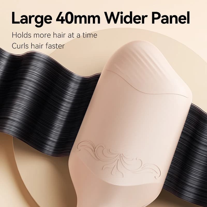 Temperature Adjustable Ceramic Wave Crimper