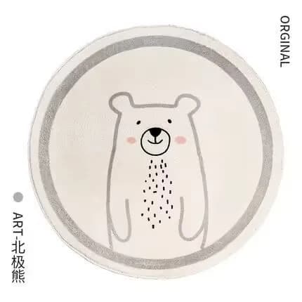 Cartoon Round Area Rug