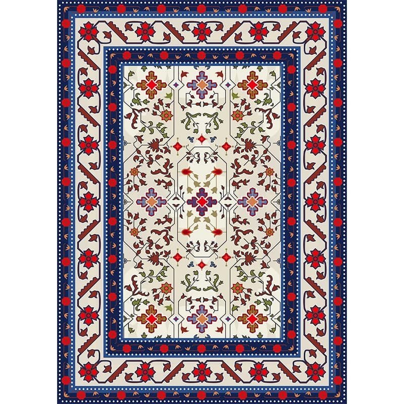 Living Room Bedroom Carpet Large Bohemian Area Rugs Iranian Style Machine Washable Persian Morocco Custom Rugs