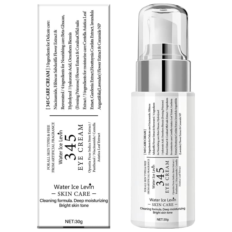 345 Skincare Set With Eye Cream Moisturizing Cream Relief Spray Hydrating Soothing Brightening For All Skin Types Sensitive Skin