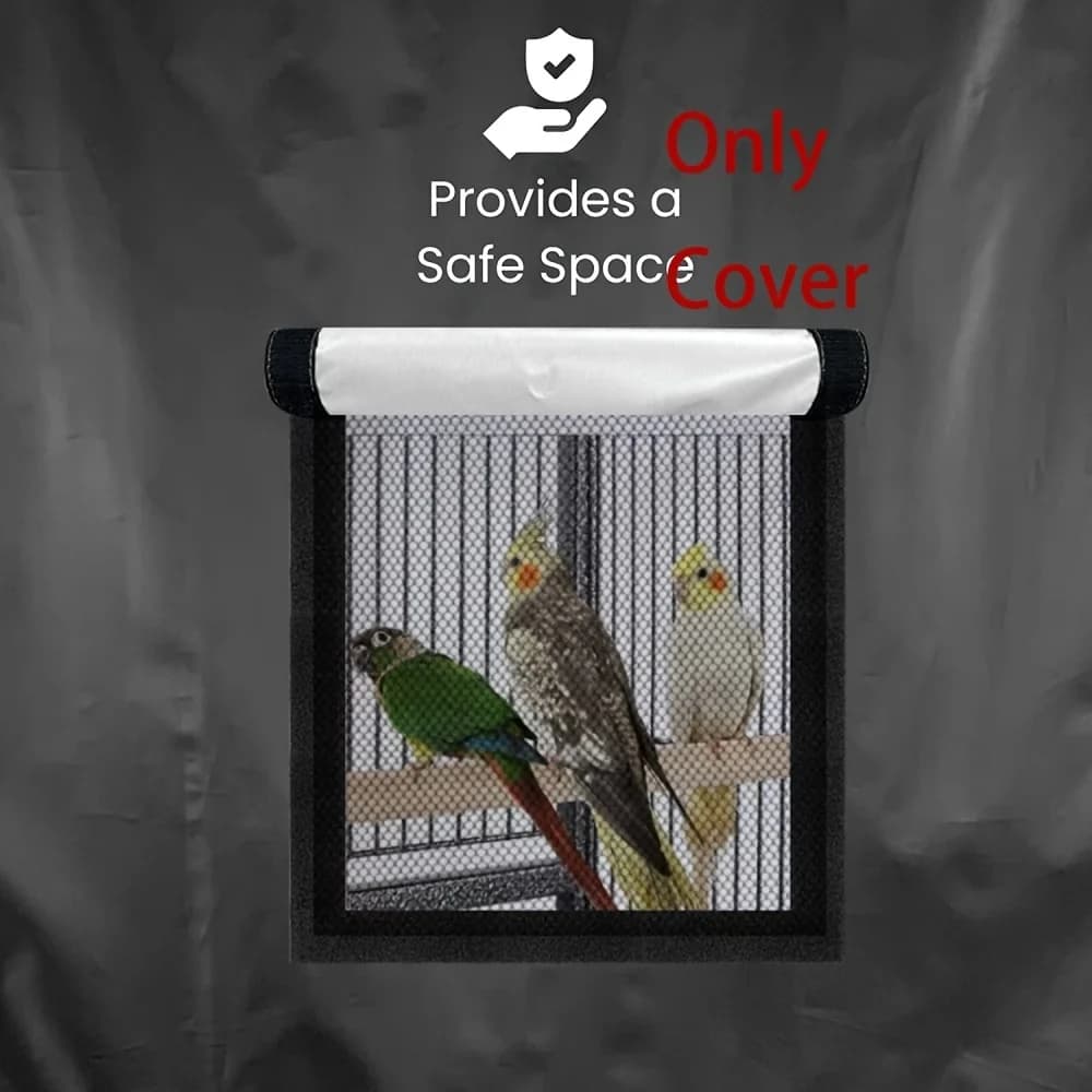 Small Bird Cage with Privacy Shelter