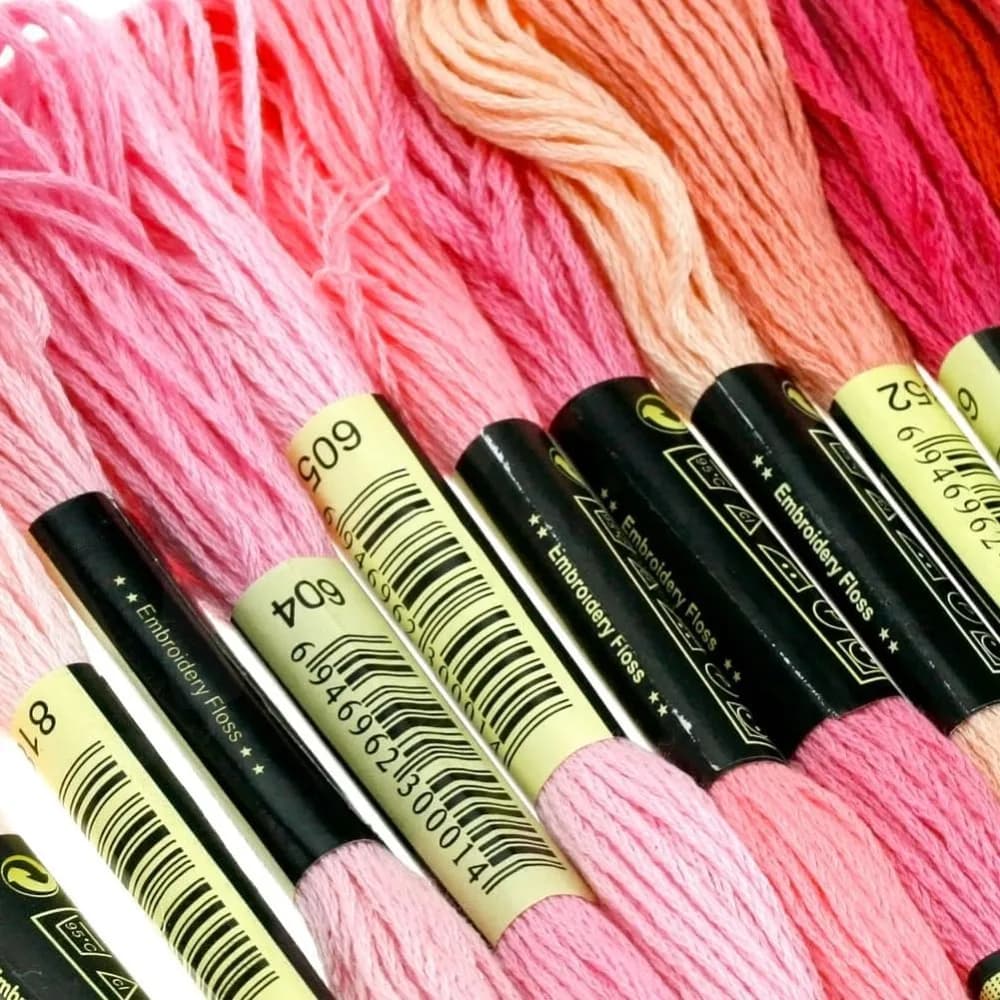 Variegated Embroidery Floss 12 Skeins