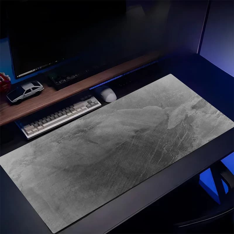 Gaming Mouse Pad XXL Marble Gray