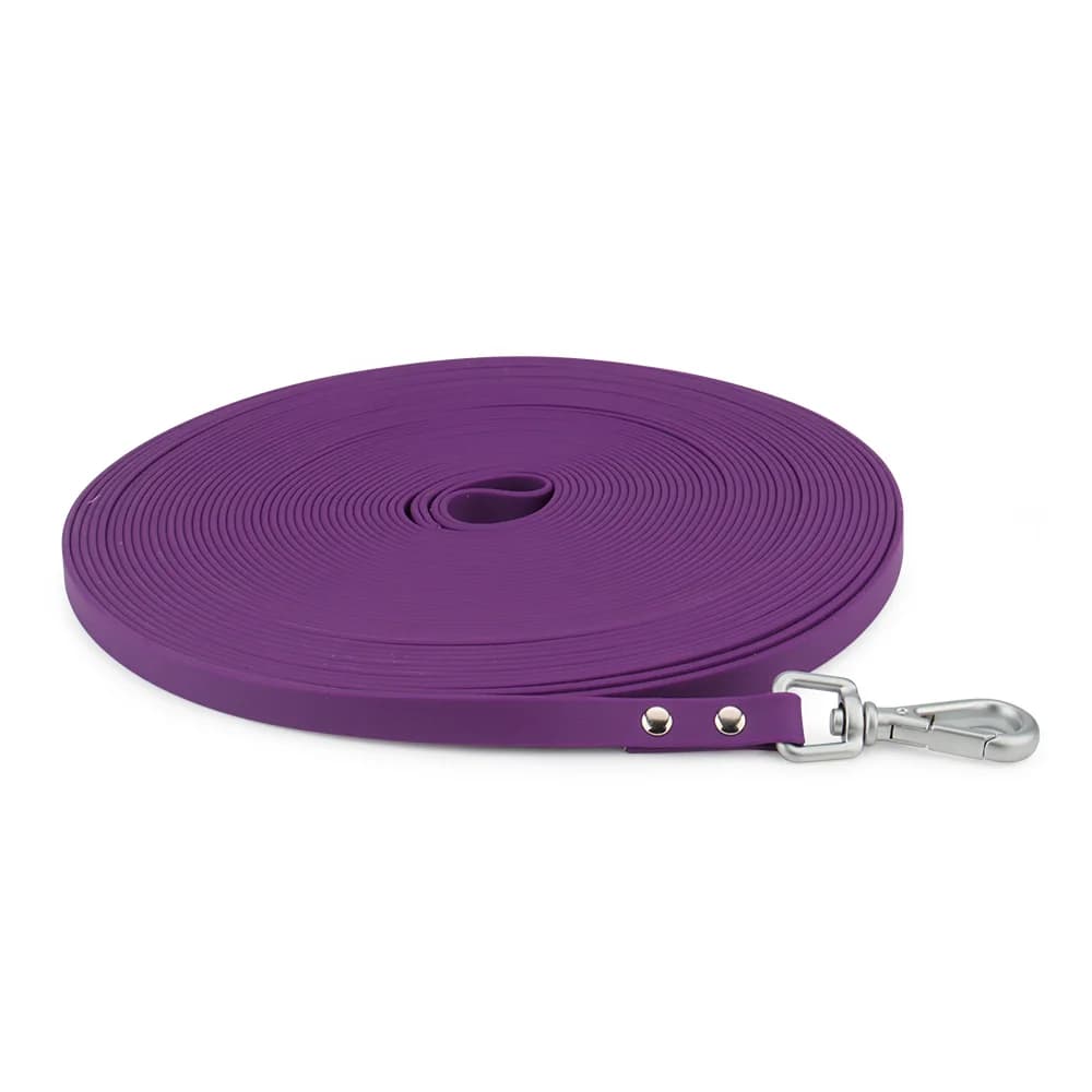 Long PVC Waterproof Dog Leash Traction Lead
