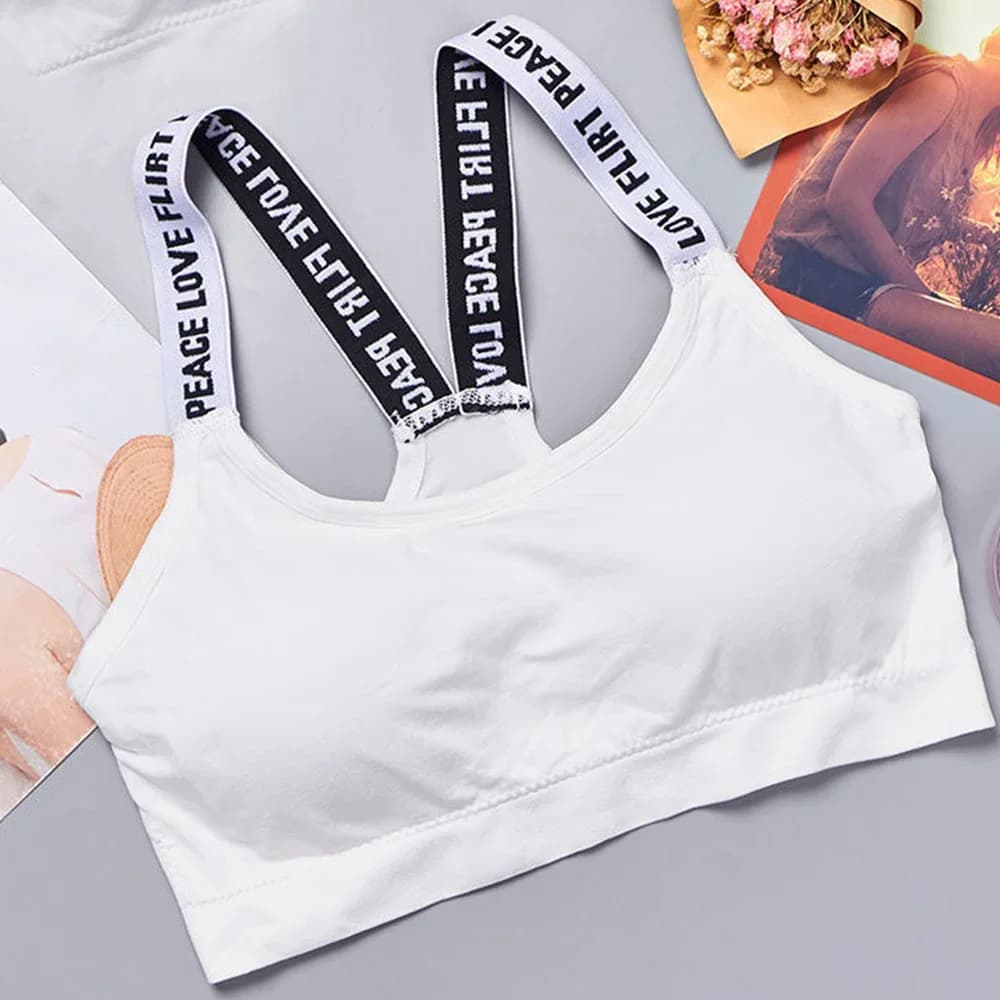 Seamless Crop Top Sports Underwear