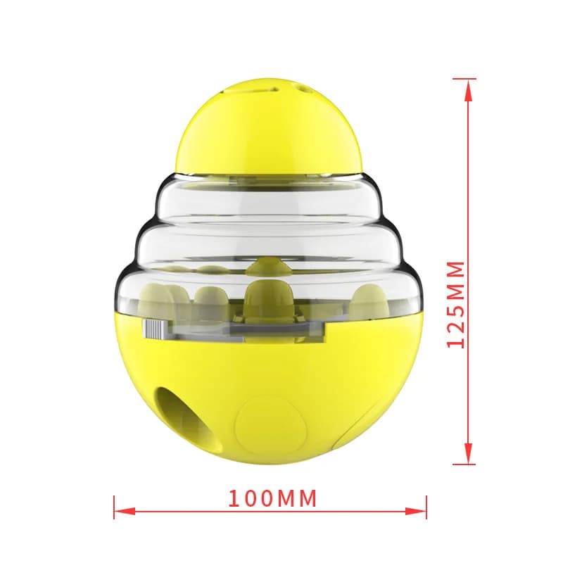 Interactive Treat Dispensing Puzzle Ball Toy