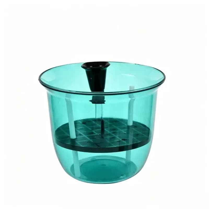 Self-Watering Clear Plastic Plant Pot