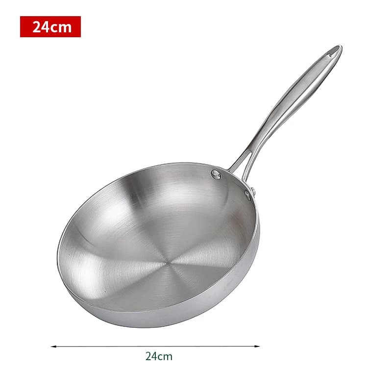 11-Inch Stainless Steel Frying Pan