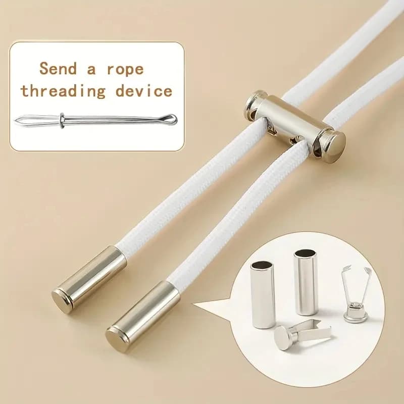 2M Elastic Drawstring Band with Threading Device