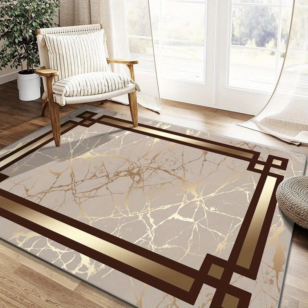 Large Non-Slip Living Room Floor Mat