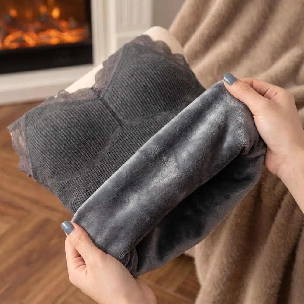 Thermal Seamless Plush Base Layer Vest