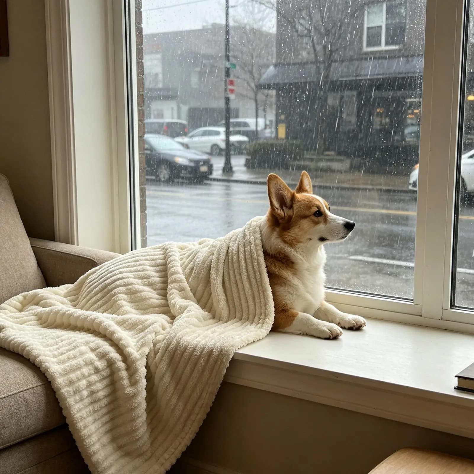 Flannel Pet Calming Blanket