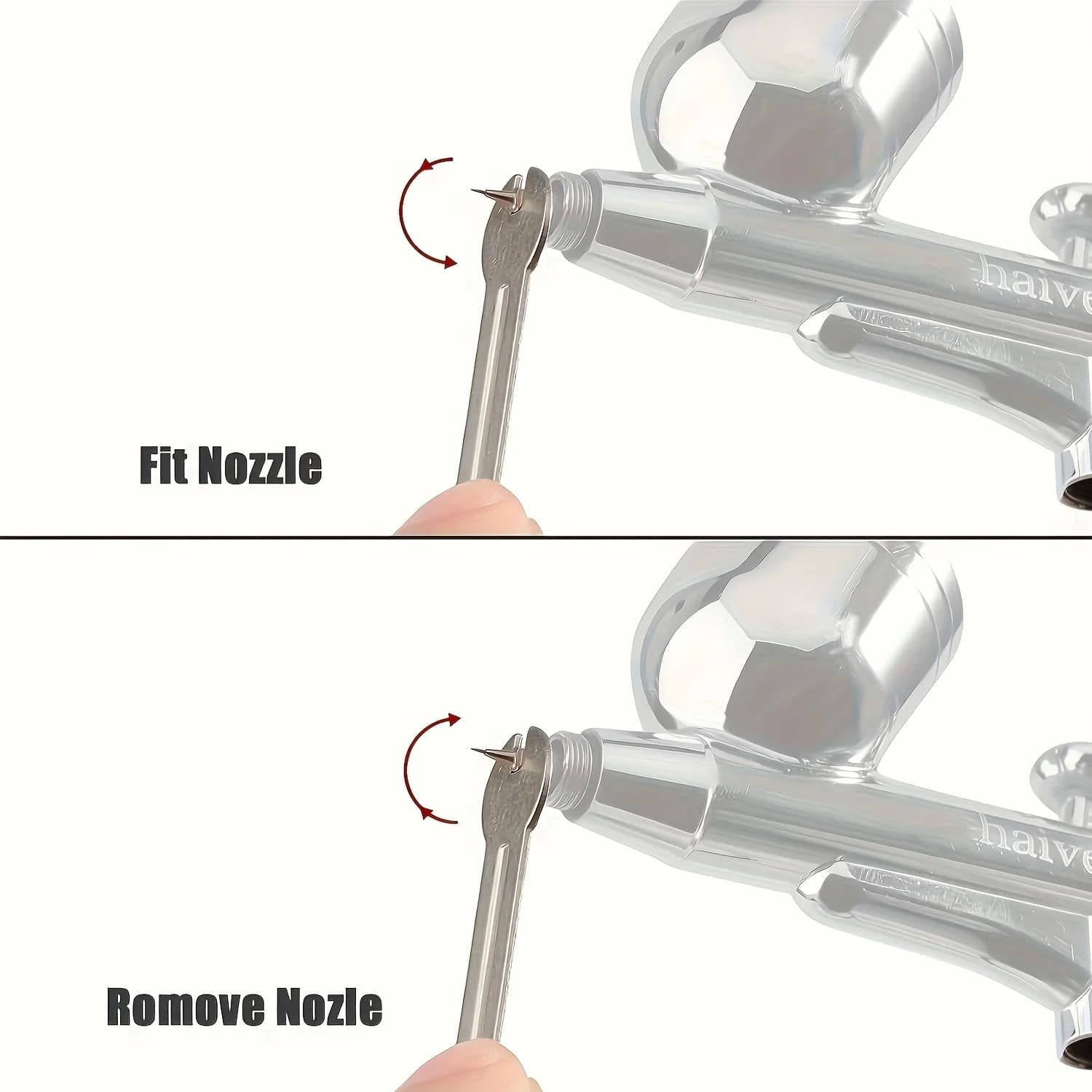 24-Piece Airbrush Replacement Parts Set