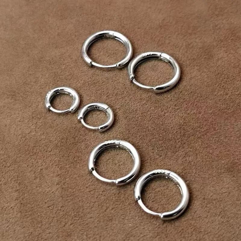 925 Sterling Silver Small Stud Earrings