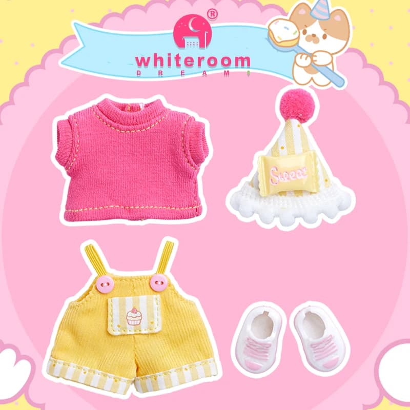BJD OB11 Pear-Shaped Poseable Mini Doll 13cm
