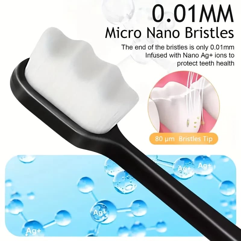 Soft Bristle Manual Toothbrush 3-Pack