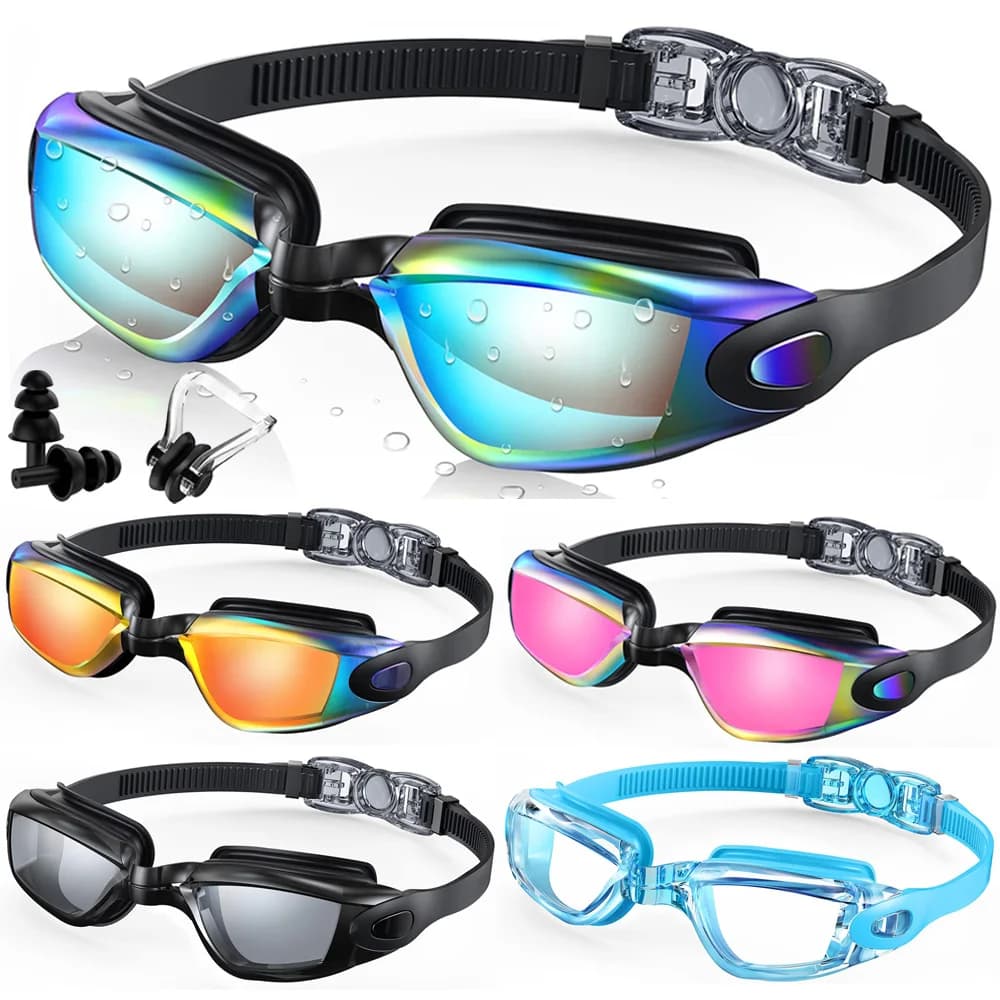 Adult Swimming Goggles with UV Protection