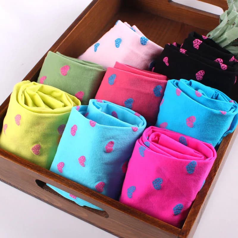 Girls Heart Pattern Elastic Waist Tights