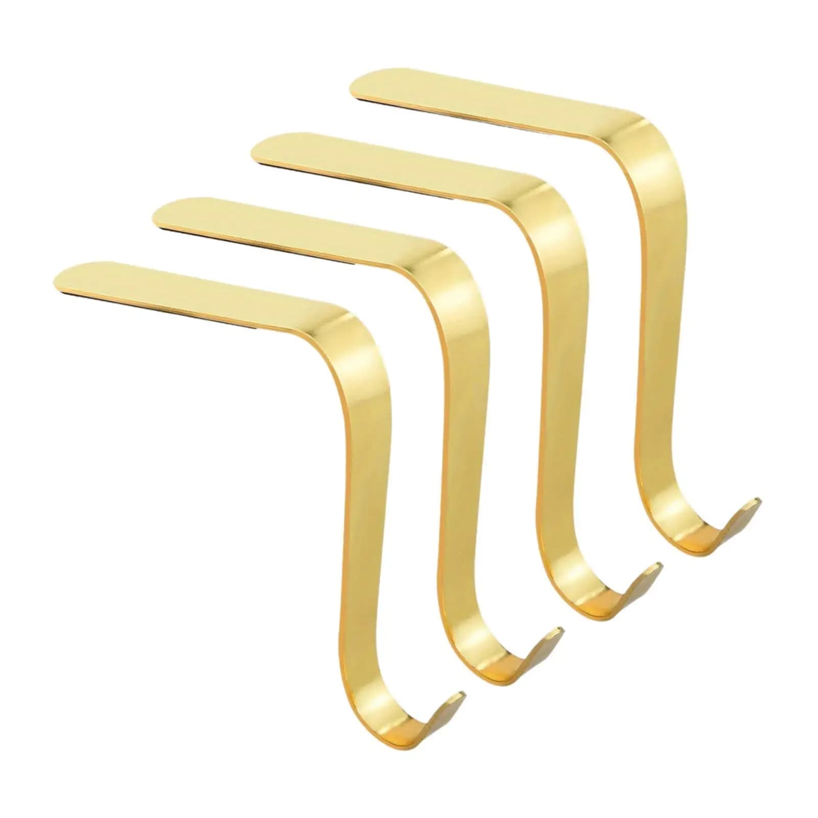 Adjustable Fireplace Stocking Holder Hooks