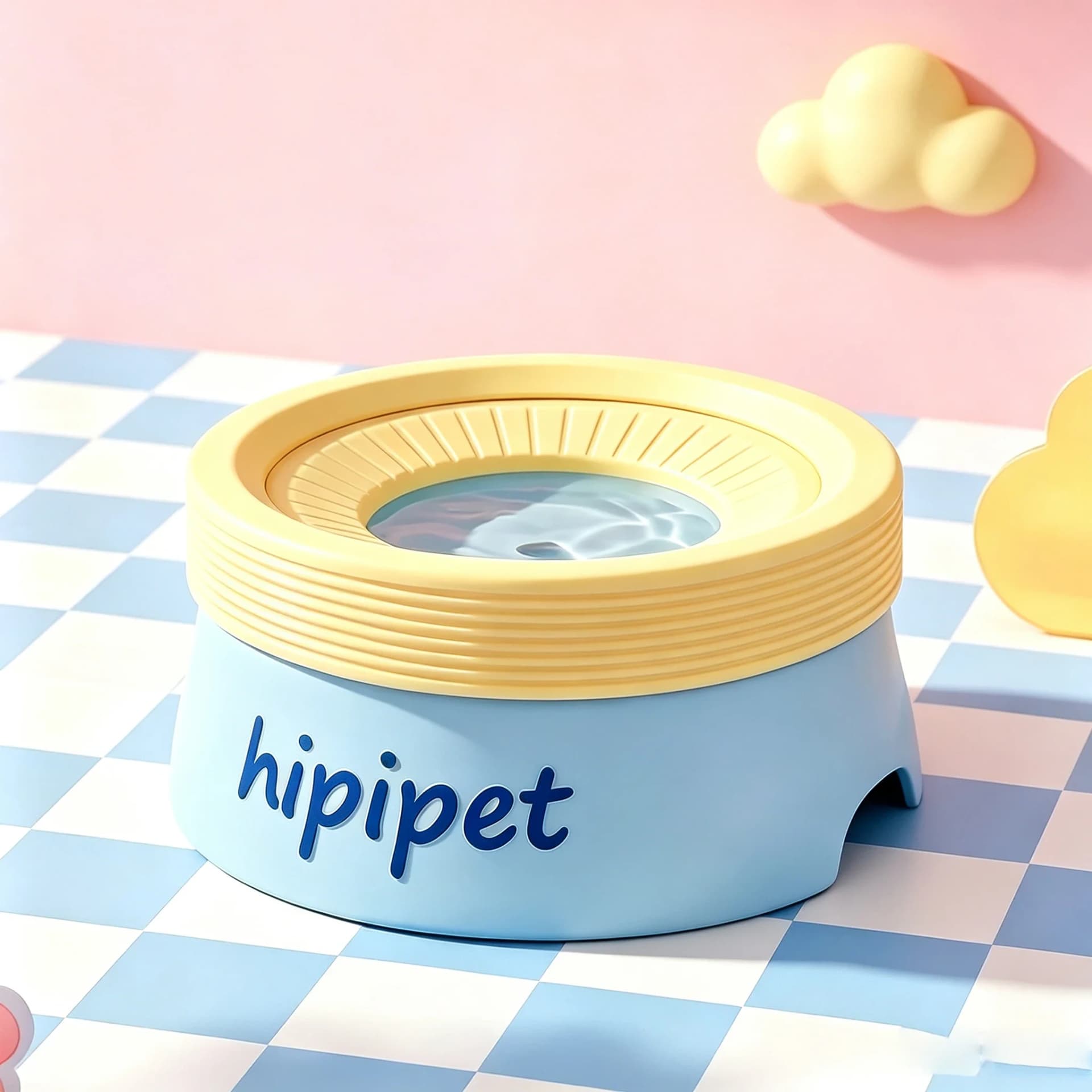 Floating Pet Water Bowl with Gravity Control