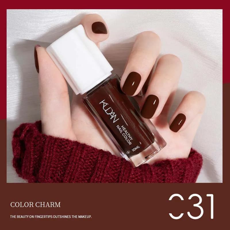 40-Color Water-Based Peel-Off Nail Polish Set