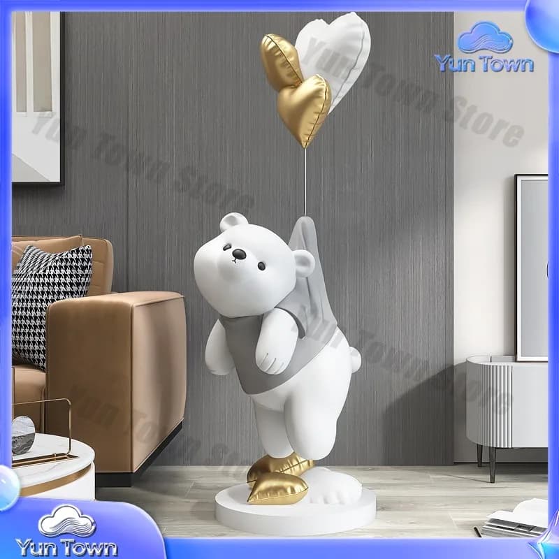 Floor-standing Ornament Home Decor Next to TV Cabinet Light Luxury and Elegant Housewarming New Home Gift