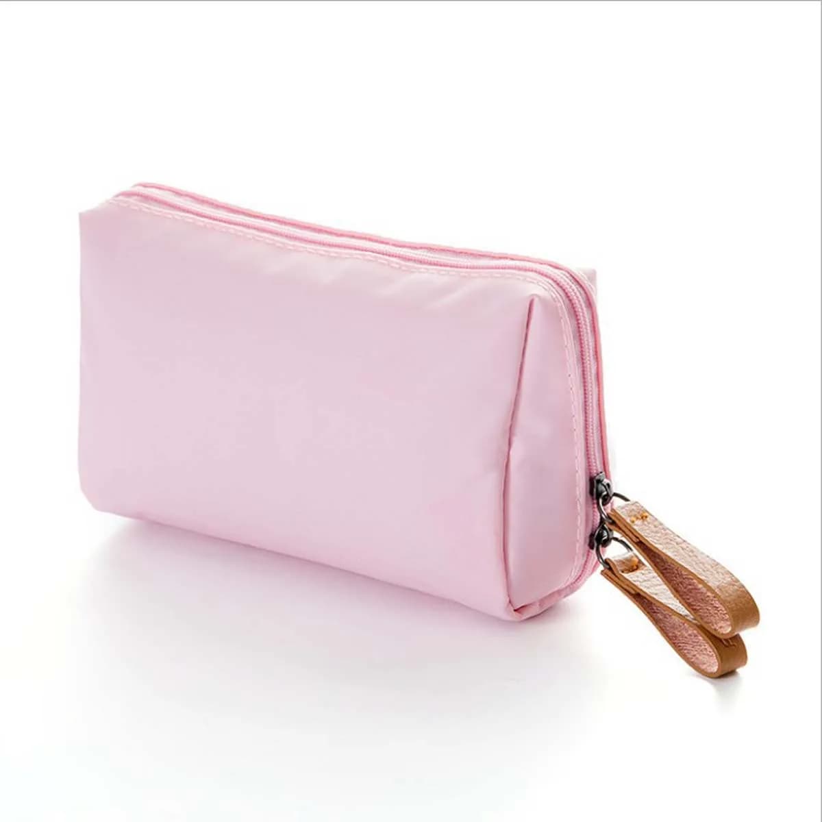 Toiletry Makeup Bag Simple Solid Color Cosmetic Bag for Women Pouch Toiletry Bag Waterproof Make Up Purses Case Hot Drop-shippin